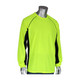 PIP 310-1150B Non-ANSI Long Sleeve T-Shirt with 50+ UPF Sun Protection, Insect Repellent Treatment and Black Trim Hi-Vis Yellow