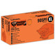Global Glove 905PF - Panther-Guard High-Visibility Orange Powder-Free Nitrile Disposable Gloves