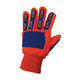 Global Glove C18OCPB - Corded Orange Cotton Gloves with TPU Impact Protection