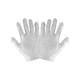Global Glove L100 - Bleached White Lightweight Cotton Gloves (GGLL100)