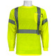 Global Glove GLO-008LS - FrogWear HV - High-Visibility Self Wicking Polyester Long Sleeve Shirt