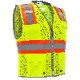 Global Glove GLO-067 - FrogWear HV - High-Visibility Mesh Polyester Surveyors Safety Vest (GGLGLO-067)