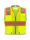 Global Glove GLO-067 - FrogWear HV - High-Visibility Mesh Polyester Surveyors Safety Vest (GGLGLO-067)