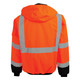 Global Glove GLO-EB4 - FrogWear HV - High-Visibility Orange Winter Bomber Jacket