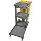 Janico 1050GY Janitor Cart Grey