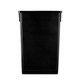 Janico 1023BK 23 Gal. Slim Jim Rectangular Garbage Can Black