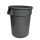 Janico 1032GY 32 Gal. Round Garbage Container Grey