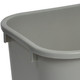 Janico 1037GY 41 Qt. Rectangular Garbage Can