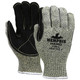 MCR Safety 93861 Memphis Hero, 7 Gauge Regular Weight Kevlar/Stainless Steel/Nylon, Leather Palm