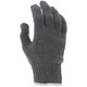 MCR Safety 9507 7 Gauge Heavy Weight String Knit, Gray 70% Cotton / 30% Polyester, Hemmed