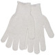MCR Safety 9650SW 7 Gauge Regular Weight Cotton / Polyester, White PVC Dots 1 Side
