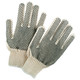 MCR Safety 9668S 7 Gauge Regular Weight Natural 60% Cotton/ 40% Polyester, PVC Dots 2 Sides