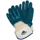 MCR Safety 9760R Predator Rough Nitrile Palm and Knuckle Coated, Safety Cuff, Jersey Liner