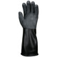 MCR Safety CP25RS Butyl Rubber 25 milÂ Rough Finish, Gauntlet Rolled Cuff 14" Length