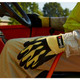 MCR Safety KV100M 13 gauge stretch DuPont Kevlar, Black nitrile palm & fingers, TPR back