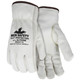 MCR Safety MG3211AM Drivers glove, Unlined Select Grain Cow Leather, Keystone Thumb, cut/puncture protection.