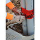 MCR Safety MU3213DPS Â“Mustang UtilityÂ”, Driver, Grain Cow Dbl Palm, Kevlar Sewn, Wing Thumb