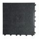 Ergo Advantage A1-SMB 18" Closed Black Smooth Tile (ERGA1-SMB)