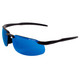 Bullhead Safety BH106129 - Swordfish Polarized Blue Mirrored Lens Safety Glasses