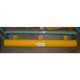Savety Yellow RGR-48 48" Low Profile Rack Guard w/ Legs