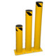 Savety Yellow 4.5" DIA Round Economy Steel Bollards