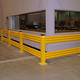 Savety Yellow 4RPE-18 18" End Post Guardrail