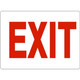 Safehouse Signs G-168133 Exit Sign, 10X14, Plastic (.040)