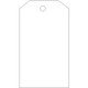 Safehouse Signs TB-179 Blank White Tags, 6X3, Tagboard