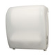 Palmer TD0202-03 Mechanical Hands Free Roll Towel Dispenser White Translucent