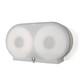 Palmer RD0027-03F Twin 9" Jumbo w/ 2 1/4" & 3 3/8" Adaptor White Translucent
