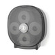 Palmer RD0044-01 4-Roll Universal Roll Carousel Dispenser Dark Translucent