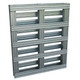 Vestil SPL-4048 Galvanized Finished Steel Pallet 40 X 48