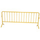 Vestil PRAIL-102-Y Yellow Barrier W/Curved Feet