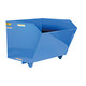 Vestil H-150-HD Low Profile Hopper Hd 1.5 CU YD-Blue