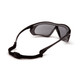Pyramex SBG10620DT Crossovr Gray H2X Anti-Fog Lens with Black and Gray Frame Glasses Safety Glasses