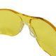 Radians TEC1-40 Tecona Safety Eyewear, Amber Frame and Lens Safety Glasses
