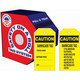 Safehouse Signs RT1-312 Caution Barricade Tag Potential Hazard Tag, Roll Tag, 100 Tags/Roll
