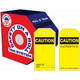 Safehouse Signs RT2-301 Caution Blank Tag, Roll Tag, 250 Tags/Roll