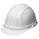 ERB Safety 20001 Cap Style Hard Hat 4-Point Nylon Suspension With Ratchet Adjustment