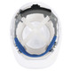 ERB Safety 20001 Cap Style Hard Hat 4-Point Nylon Suspension With Ratchet Adjustment