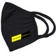 Duck Co MASK-BLACK-ADT-XL-SS-Logo Black Cotton Mask, 3 Layer, Individually Bagged w/Safety Source Logo