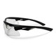 Radians TXC1-11ID Thraxus Safety Eyewear, Clear, Black Frame, Anti-Fog Lens Safety Glasses