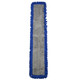 Janico 6448 5" by 48" Microfiber Fringed Dry Mop Pads with Canvas Backing