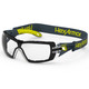 HexArmor 11-12002-05 MX200G Clear TruShield2SF, Cloth Strap, Dual Action Anti-Fog Safety Glasses