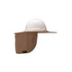 Pyramex Safety HPSHADECKH Collapsible Neck Shade, Khaki