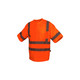 Pyramex PYRRTS3420M Class 3 Heat Sealed Short Sleeve T-Shirt In Hi Vis Orange
