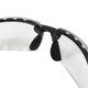 Crossfire 474425 ES7 InViz Bifocal, Clear Lens, 2.5 Diopter Safety Glasses