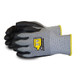 Superior Glove S13TAGPUE TenActiv Glove, High Performance Fibers, Black Polyurethane Palm Coated, ANSI Cut Level A2