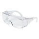 MCR Safety 9800XL 98 Safety Glasses - Clear Uncoated Lens - Fits Over Prescription Glasses