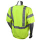 Radians SV92E-3VGS Custom Woven Modacrylic FR Class 3 Vest, Hi-Vis Green